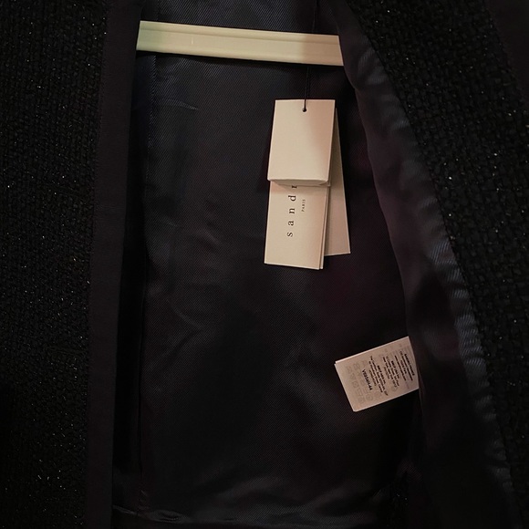 💗SOLD💗Sandro Tweed Jacket - Picture 2 of 3